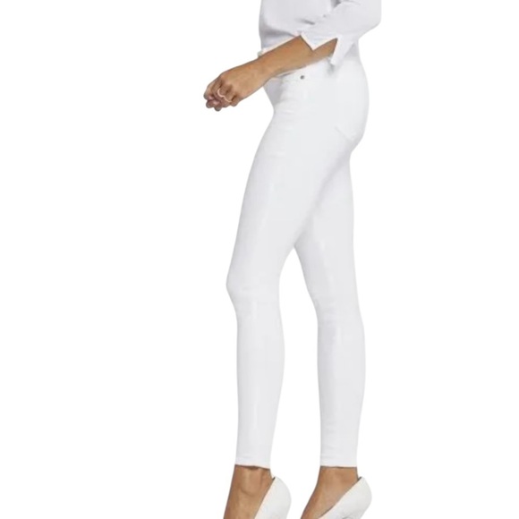 NWT NYDJ Women's White Skinny stretch Jeans - Picture 4 of 15